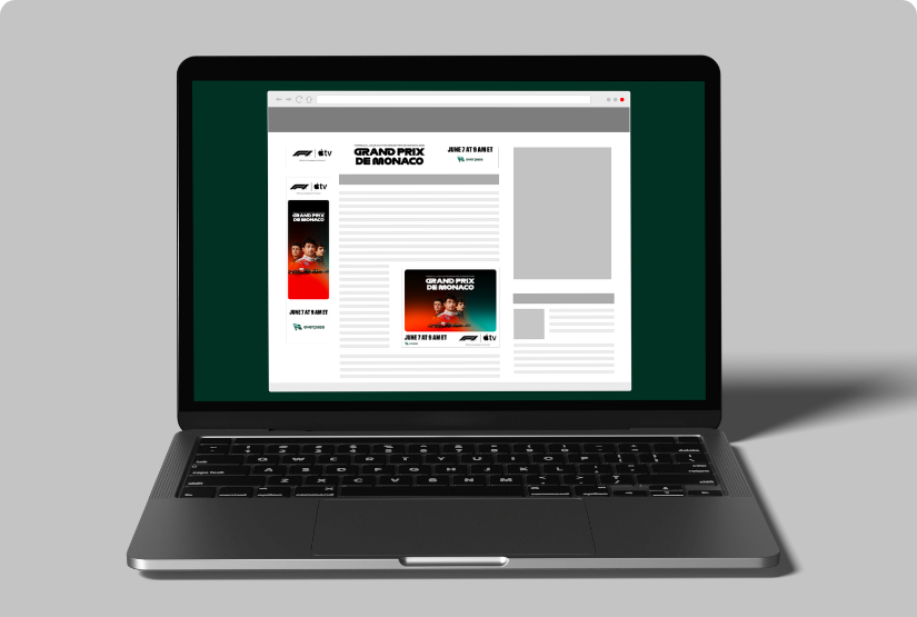 Web Banners - Monaco GP