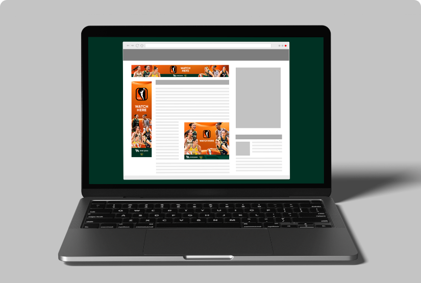 Web Banners - WNBA on PSP