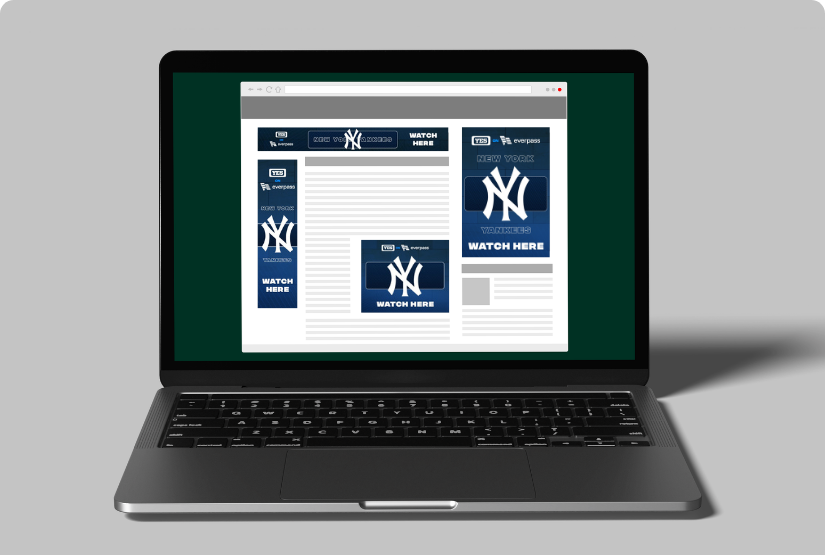 Web Banners - Yankees