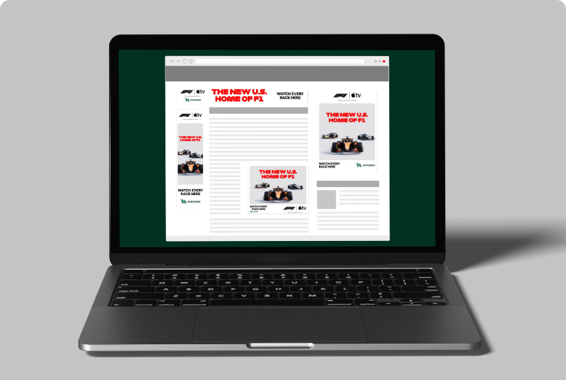 Web Banners - F1