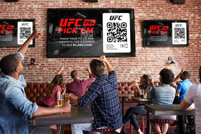 UFC Restaurant TV