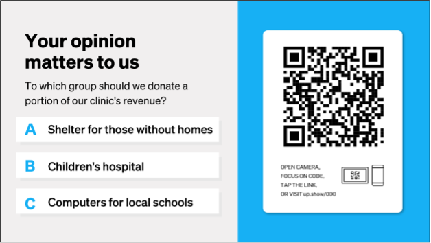 opinion matters to us frame